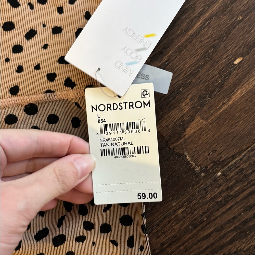 Zella Seamless leopard Leggings NWT - Picture 2 of 3